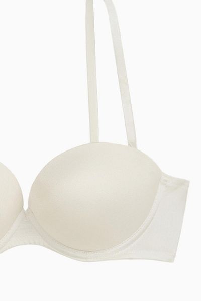 Wonna Olympos Strapless Micro Bra - Double Push Up, Extra Padding - Basic - 2536 - Ecru