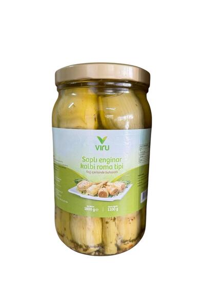 Viru Roma Tipi Yağda Saplı Enginar Kalbi 18-20 ADET 1800 GR