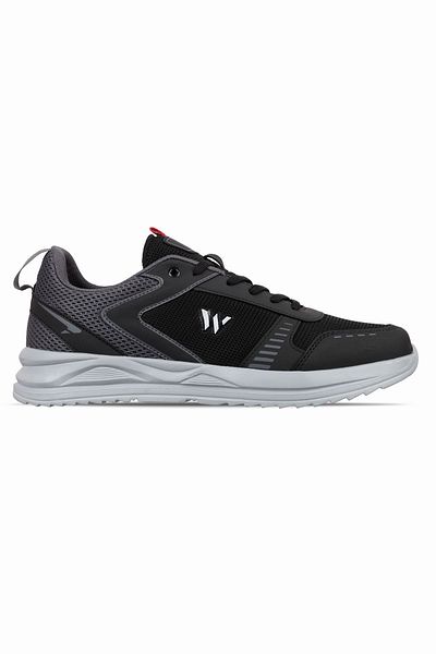 Lal Shoes & Bags Moni Men's Lace-Up Sneakers-Fume