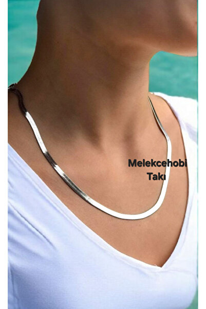 XUPING JEWELRY Melekcehobi Takı Gümüş Renk Xuping Marka 55 Cm Uzunluğunda Kal...