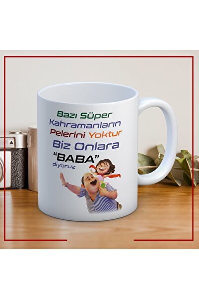 Nostaljik Lezzetler Bazı Süper Kahramanların Pelerini Yoktur Baskılı Babalar ...