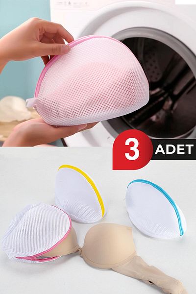 ALAS 3-Piece Bra Washing Net
