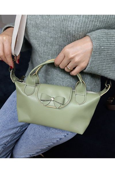 yedideri Mini geantă crossbody din piele naturală – geantă de umăr elegantă și dulce