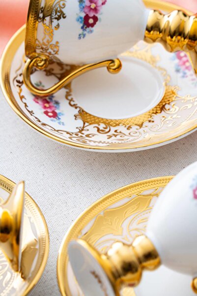 ACAR Juluius 6 Kişilik Kahve Fincanı Takımı - 90 ml