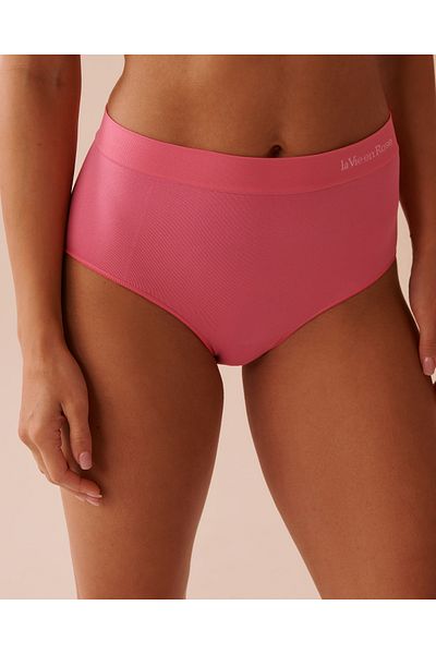La Vie en Rose Seamless Fabric High Waist Bikini Panty