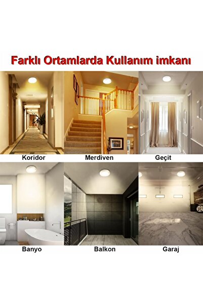 Greentech Şarjlı Hareket Sensörlü Led Aydınlatma / Gt-cl05-2 Adet