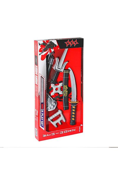 Easy Tedarik Eng-1154 Ninja Play Set -Kingtoys