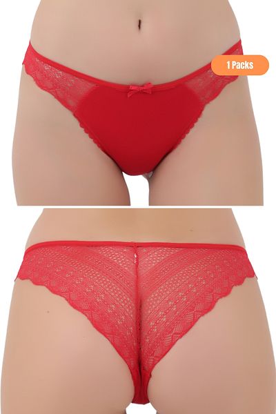Merry Secret's Chiloți din dantelă pentru femei, în pachet special igienic premium
