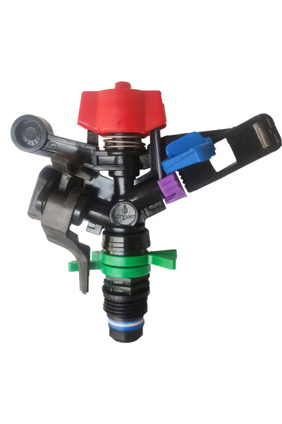 Drippro DP-1002 1/2 MİNİ SPRİNK AÇI AYARLI DİFÜZÖR KIRICILI MANŞONLU 10 ADET