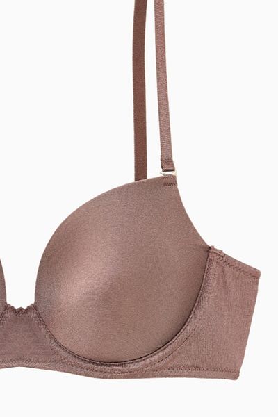 Wonna Micro sutien maro bronz - curea detașabilă, fără suport, de bază - 2534