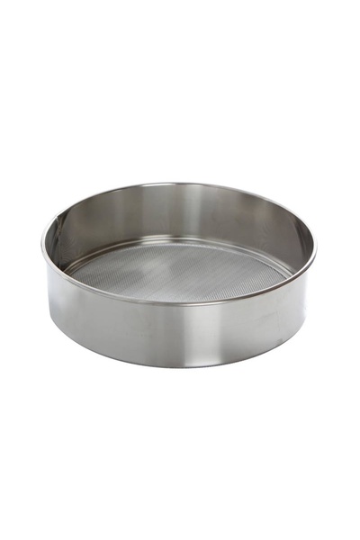 abnturk 1 Adet İnce Gözenekli 24Cm Paslanmaz Çelik Un Eleği