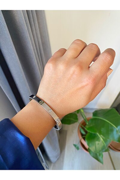 Nil Aksesuarları Taşlı kelepçe