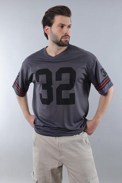 Madmext Smoked Printed Oversize pánske tričko