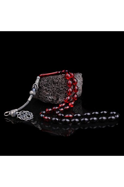 1000 CARAT KAZAZ TASSEL FIRE AMBER ROSARY