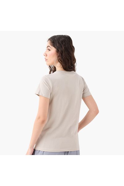 SP Characters Tweety Print T-shirt With Crew Neck And Short Sleeves