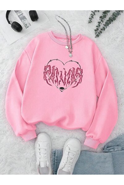 NO 601 Ženska ružičasta majica sa okruglim izrezom Dream and Freedom Thorny H...