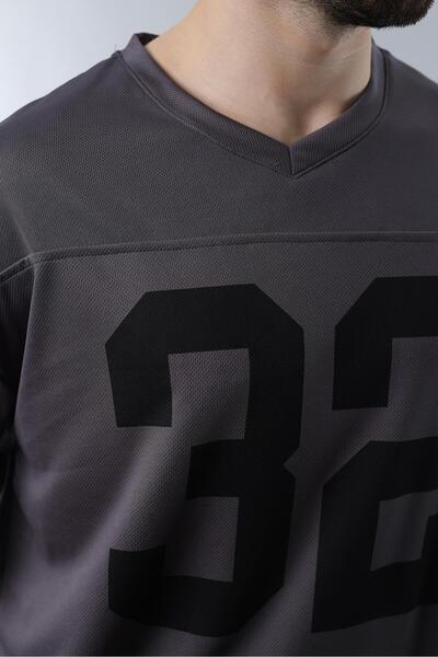 Madmext Smoked Printed Oversize pánske tričko