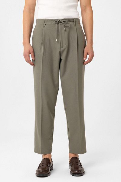 Antioch Khaki Jogger Relaxed Fit Men's Trousers