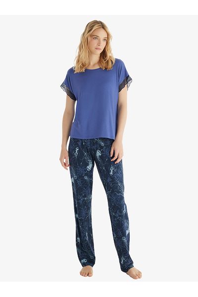 Blackspade Blue Women's Pajama Set 60538