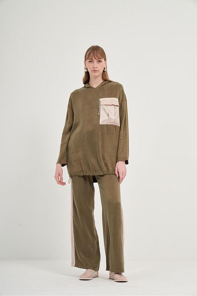 FTZ WOMEN Women's Cupra Pants Suit Khaki 31062