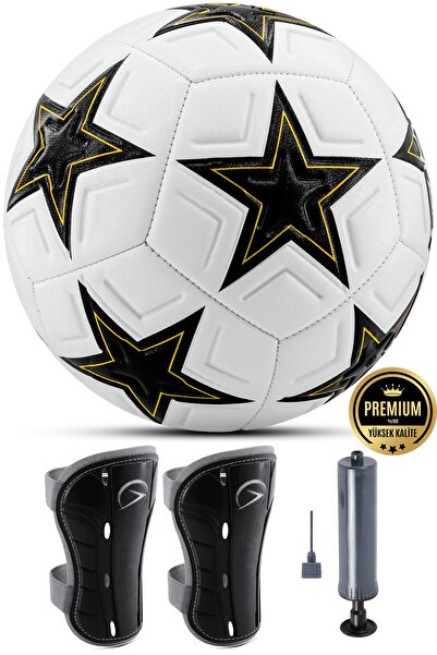 Telvesse 3lü Set Futbol Topu Tekmelik Pompalı Sert Zemin Halı Saha Futbol Top...