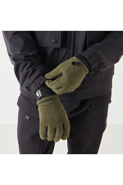 Kappa Textured Panelled Gloves With Logo Detail