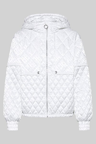 BOSS Kadın Mont Beyaz