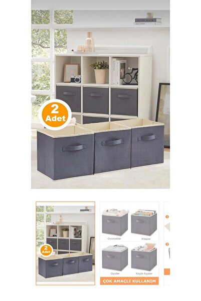 she berrak 2 قطعة منظم ألعاب الغسيل داخل الخزانة، صندوق تخزين قابل للطي