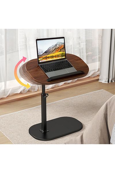 Allin C-Shaped Side Table for Sofa