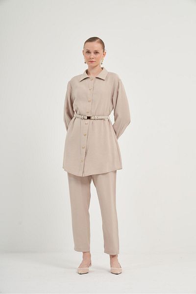 FTZ WOMEN Costum pantalon de damă Stone 31035