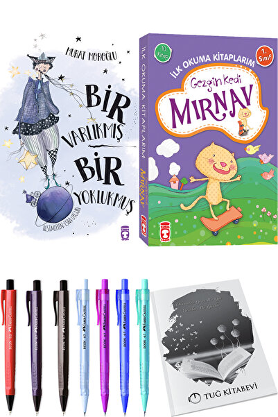 Timaş Çocuk Bir Varlıkmış Bir Yoklukmuş ve Gezgin Kedi Mırnav İlk Okuma Kitap...