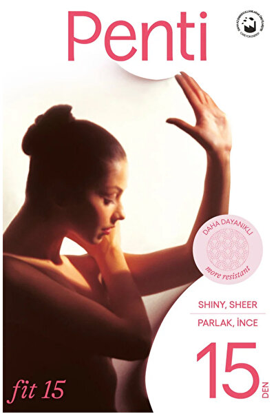 Penti Fit15 Women's Skin Color Pantyhose Size 4 XL 57 Color Code