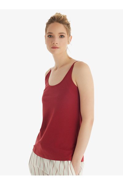 Blackspade Tricou de damă 60558 - Roșu Claret