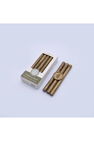 Profisher Mühür Mumu Çubuk 11mmx120mm 10 Lu Paket Model: 501 Antik Altın