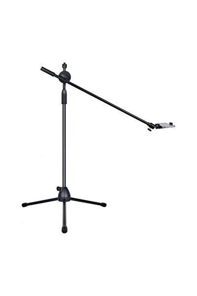 Microcase Portatif Telefon Başlık Tutuculu Ürün Çekim Tripodu Bluetooth Kumandalı - AL2681