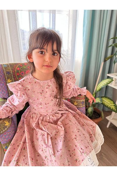 VOSVOSBABYSTORE ROCHIE ROZ VINTAGE „TURCĂ”.