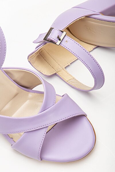 Hayalimdeki Ayakkabı High Heeled Jany Lilac Women's Shoes