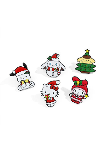 Choice مينيسو XZ3165، 5 قطع، دبابيس مينا بتصميم شخصيات كرتونية ماي ميلودي، أز...