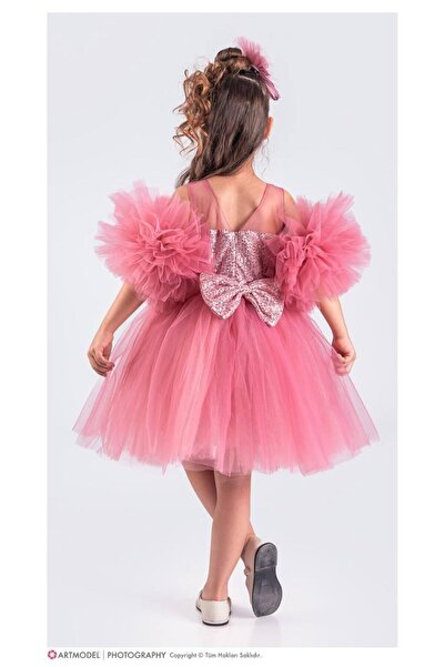 RAPAPA Girl's Sequined Tutu Birthday & Wedding Girl's Evening Dress 1616Gk