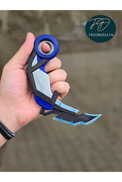 FigürDizayn Valorant RGX Karambi (Plastik) Rulmanlı Mavi Renk