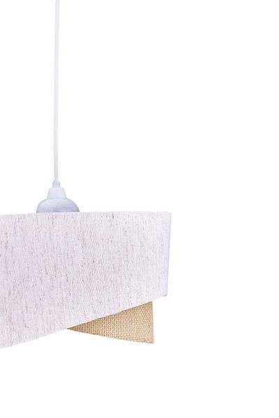 Emg DesiGn Ellipse 2 Tier Fabric Cake Chandelier Children's Room Bedroom Living Room Kitchen Hall