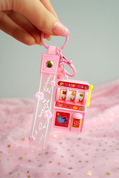EFBUTİK Pink Valentines Keychain