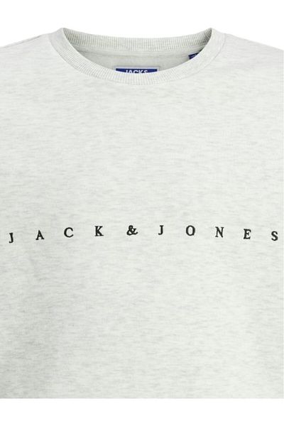 Jack & Jones Bluza JACK &JONES Copenhagen Big JNR - 12246415-Alb