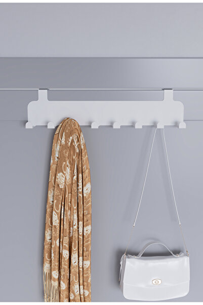 alfams by fmsa Metal Beyaz Amerikan Kapı Arkası Askılık Mutfak Banyo Oda Kapı...