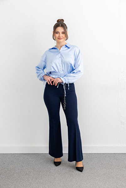 TUĞBA ERGÜL Ženska satenska košulja 1344