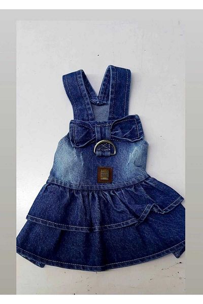 EmpatiPet Empati Jean Dress - for Small Breed Dog