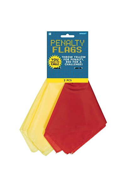 Party Centre أعلام جزاء من القماش الرياضي، قطعتان