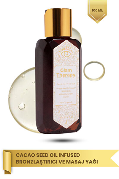 glam therapy Velvet Touch Cacao Seed Oil Infused Bronzlaştırıcı & Masaj Yağı ...