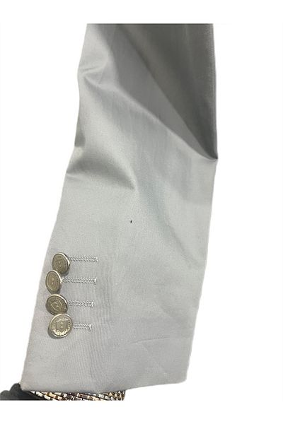 SÜVARİ SLIM FIT BLAZER GABARDINE ΜΟΝΟ ΜΠΟΥΣΤΟ