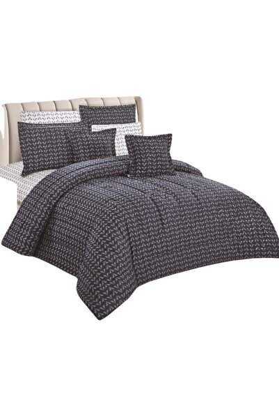 smart home Double-sided comforter set, 5-piece bed sheet, 5-piece comforter, 100% cotton, 180X230cm bed sheet